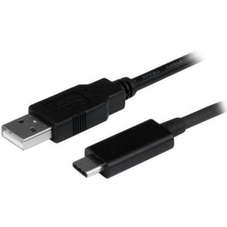 STARTECH CABLE USB A MACHO - USB C MACHO 1 METRO NEGRO