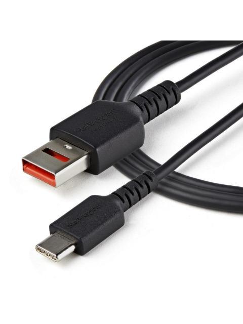 STARTECH CABLE USB A MACHO - USB C MACHO 1 METRO NEGRO - Imagen 3