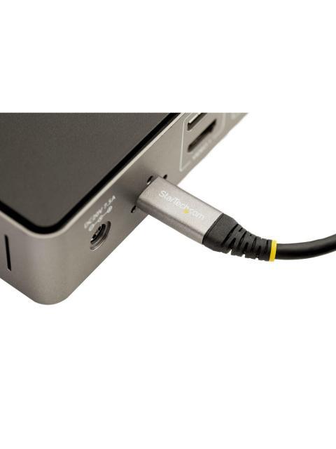 STARTECH  CABLE USB C MACHO - USB C MACHO 1 METRO NEGRO-GRIS - Imagen 4