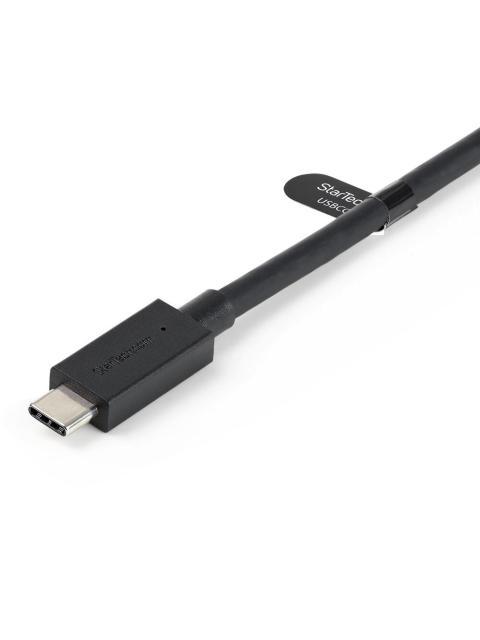 STARTECH  CABLE USB-C MACHO - USB-C-USB-A MACHO 1 METRO NEGRO - Imagen 4