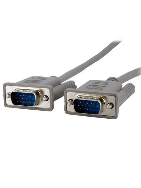 STARTECH CABLE VGA (D-SUB) MACHO - VGA (D-SUB) MACHO 1.8 METROS GRIS