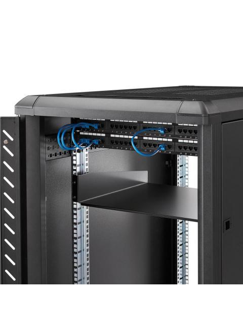 STARTECH CABSHELF CHAROLA BANDEJA ESTANDAR UNIVERSAL PARA GABINETE RACK DE SERVIDORES -2U 19 - Imagen 5