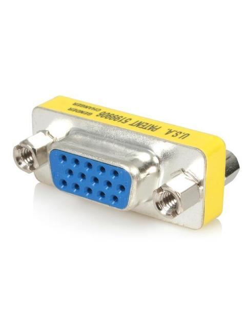 STARTECH CAMBIADOR DELGADO DE GENERO VGA HEMBRA - VGA HEMBRA