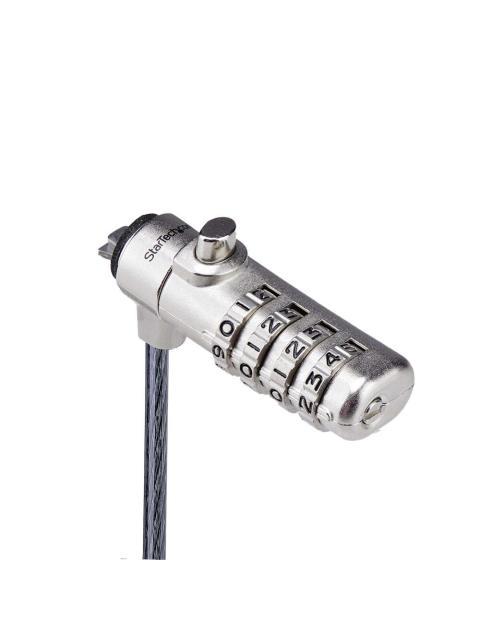 STARTECH CANDADO DE COMBINACION PARA LAPTOP SNBLC4D-LAPTOP-LOCK 1.5 METROS - Imagen 3