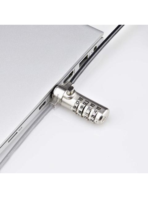 STARTECH  CANDADO DE COMBINACION PARA LAPTOP SSTDC4D-LAPTOP-LOCK 2 METROS - Imagen 5