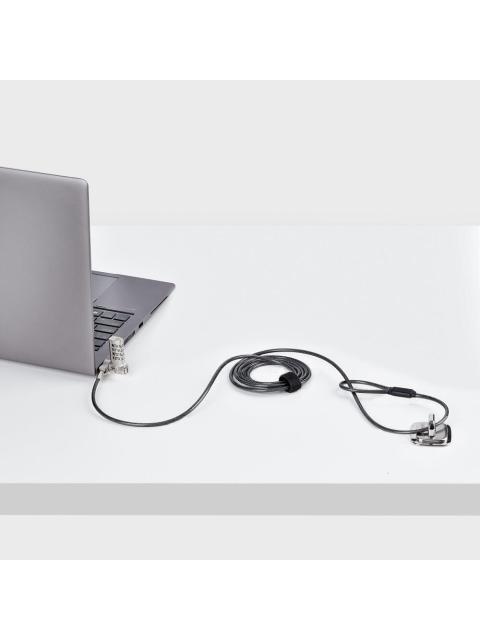 STARTECH  CANDADO DE COMBINACION PARA LAPTOP UNIVC4D-LAPTOP-LOCK 2 METROS - Imagen 5