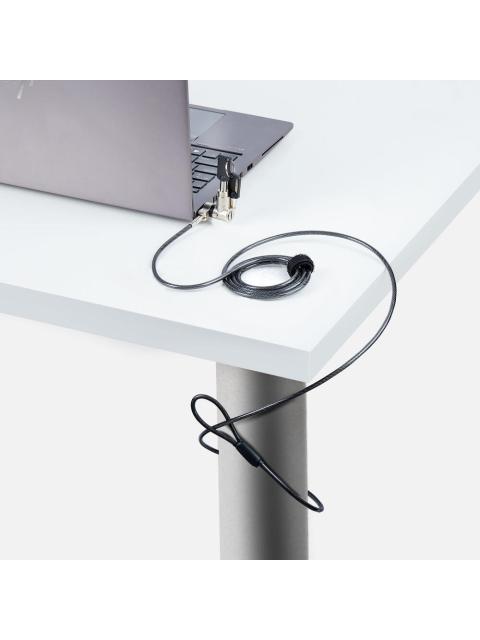 STARTECH CANDADO DE LLAVE PARA LAPTOP UNIVK-LAPTOP-LOCK 2 METROS - Imagen 4
