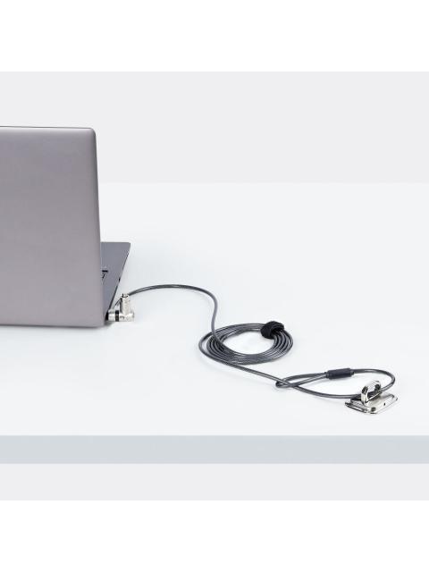 STARTECH CANDADO DE LLAVE PARA LAPTOP UNIVK-LAPTOP-LOCK 2 METROS - Imagen 5