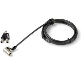STARTECH  CANDADO DE LLAVE PARA LAPTOPS 2 METROS NEGRO