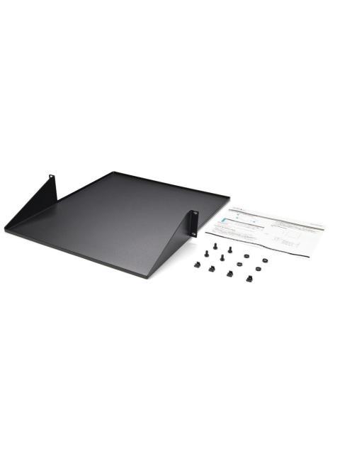STARTECH  CHAROLA DE 2 POSTES PARA RACK 2U HASTA 24KG NEGRO - Imagen 3
