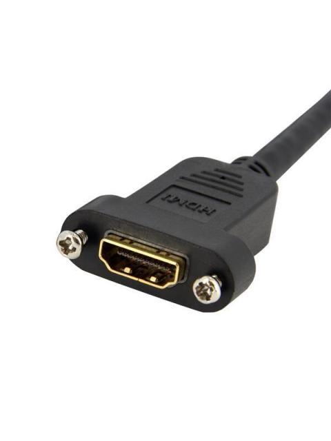STARTECH CABLE HDMI MACHO-HDMI HEMBRA 91CM NEGRO HDMIPNLFM3 - Imagen 5