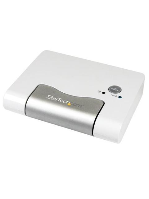 STARTECH  CONCENTRADOR USB 3.0 DE 3 PUERTOS HUB CON PUERTO DE CARGA RAPIDA (2.1A) Y BASE PARA LAPTOPS-TABLETS BLANCO - Imagen 2