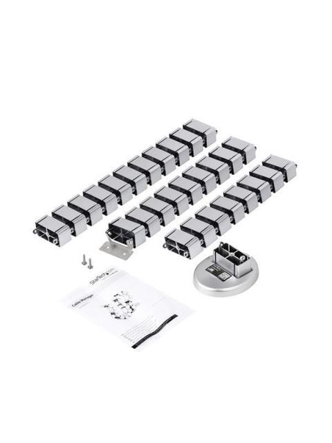 STARTECH CONDUCTO FLEXIBLE PARA ADMINISTRAR CABLES PLATA - Imagen 4