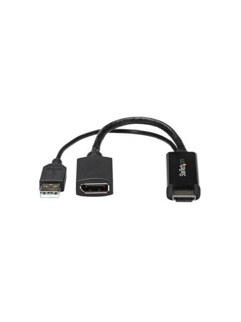 STARTECH  CONVERTIDOR HDMI MACHO - DISPLAYPORT HEMBRA 4K - Imagen 4