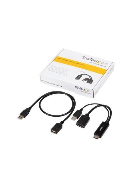 STARTECH  CONVERTIDOR HDMI MACHO - DISPLAYPORT HEMBRA 4K - Imagen 5