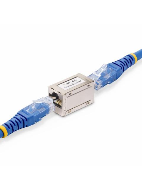 STARTECH COPLE CAT6 RJ-45 HEMBRA - RJ-45 HEMBRA PLATA - Imagen 4