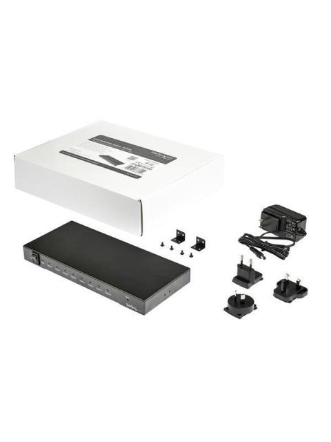 STARTECH DIVISOR DE VIDEO HDMI 8 PUERTOS NEGRO - Imagen 2