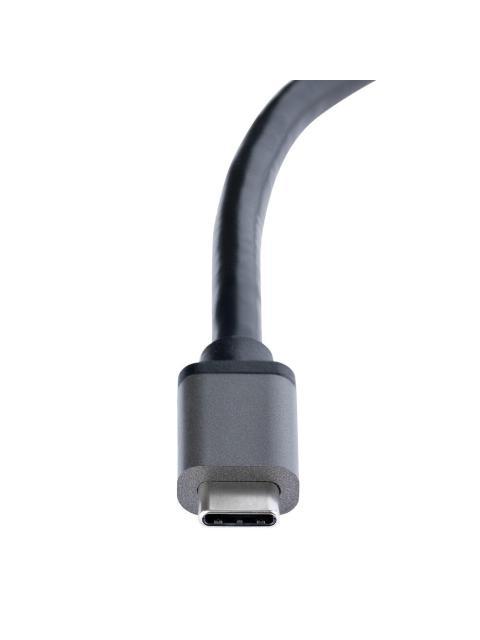 STARTECH  DIVISOR DE VIDEO MST USB-C MACHO - 2X HDMI HEMBRA NEGRO-GRIS - Imagen 4