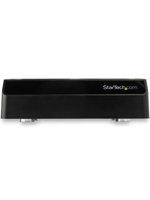STARTECH DOCKING STATION SDOCK4U313 USB 3.1 1X USB 3.1 4 BAHIAS SATA 2.5-3.5 PARA SSD O DISCO DURO NEGRO - Imagen 3