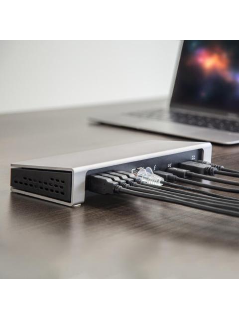 ESTACION DE ACOP STARTECH THUNDERBOLT 3 LAPTOP USB-C SD TB3DOCK2DPPD - Imagen 3