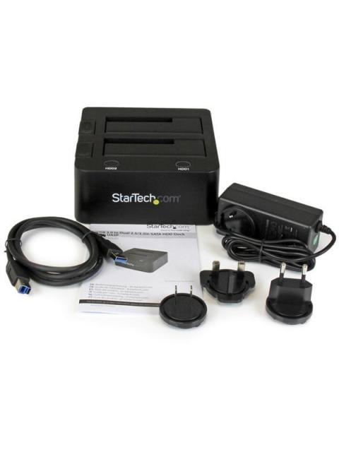 DOCKING STATION USB 3.0 UASP 2 BAHIAS HDD O SSD SDOCK2U VC - Imagen 6