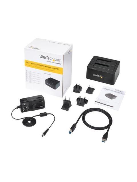 DOCKING STATION USB 3.0 UASP 2 BAHIAS HDD O SSD SDOCK2U VC - Imagen 7