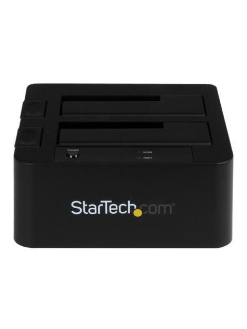 STARTECH  DOCKING STATION USB 3.0 Y ESATA PARA 2 DISCOS DUROS 2.5-3.5 SATA - Imagen 4