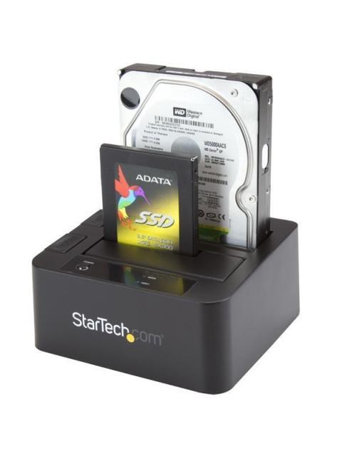 STARTECH  DOCKING STATION USB 3.0 Y ESATA PARA 2 DISCOS DUROS 2.5-3.5 SATA - Imagen 5
