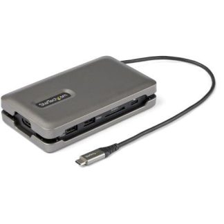 STARTECH  DOCKING STATION USB-C 1X USB 3.0 1X HDMI 1X RJ-45 GRIS