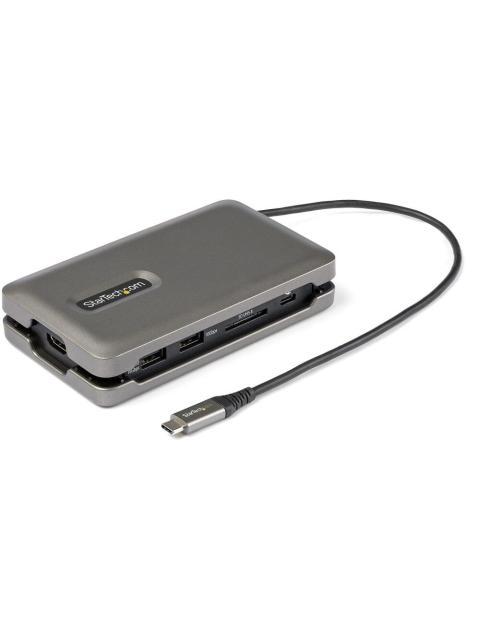 STARTECH DOCKING STATION USB-C 1X USB 3.0 1X HDMI 1X RJ-45 GRIS