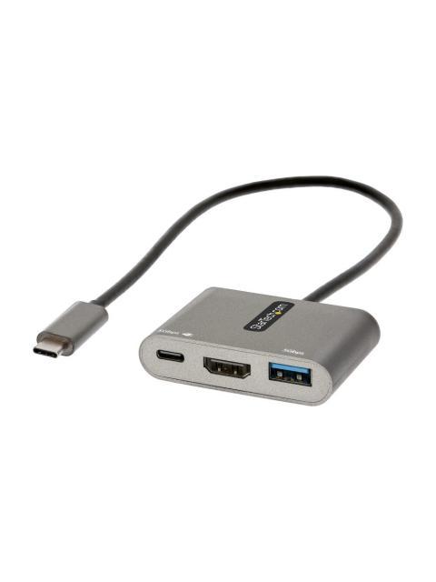 STARTECH DOCKING STATION USB C 1X USB C 1X HDMI 1X USB A GRIS