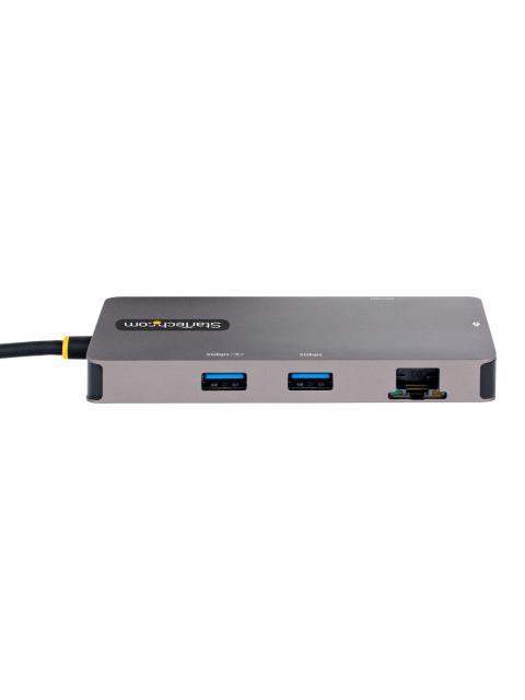 STARTECH DOCKING STATION USB-C 2X USB 3.0 2X HDMI 1X RJ451X SD 1X MICROSD - Imagen 4