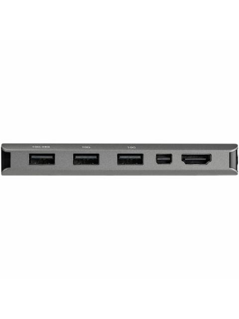 STARTECH DOCKING STATION USB C 3X USB 3.1 1X HDMI 1X MINI DISPLAYPORTS NEGRO-PLATA - Imagen 4