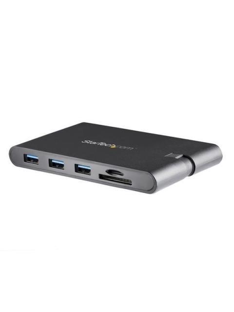 STARTECH DOCKING STATION USB-C 3X USB A 3.0 1X HDMI 1X VGA NEGRO