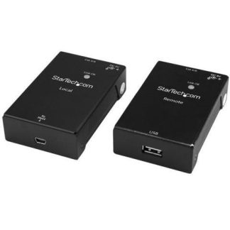 STARTECH  EXTENSOR DE 1 PUERTO USB 2.0 POR CABLE CAT5-CAT6 HASTA 50 METROS