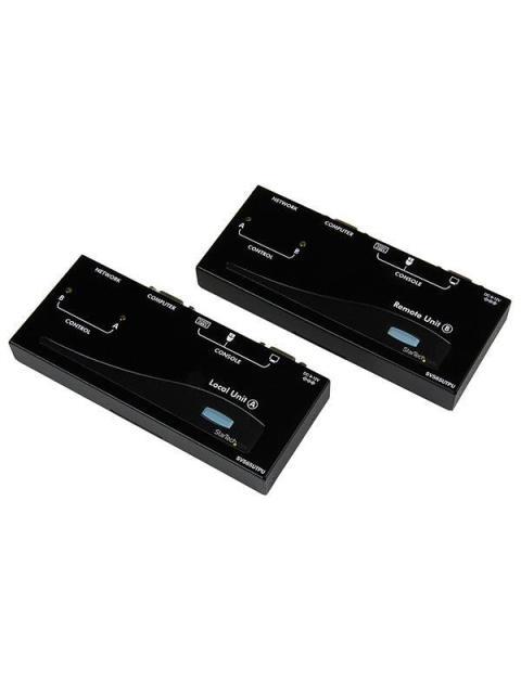STARTECH EXTENSOR DE CONSOLA KVM USB POR CABLE ETHERNET CAT5 UTP RJ-45 150 METROS