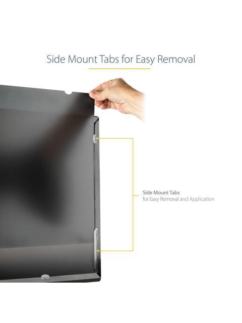 STARTECH FILTRO DE PRIVACIDAD PARA MONITOR 24 WIDESCREEN 32.5 X 51.9CM - Imagen 7
