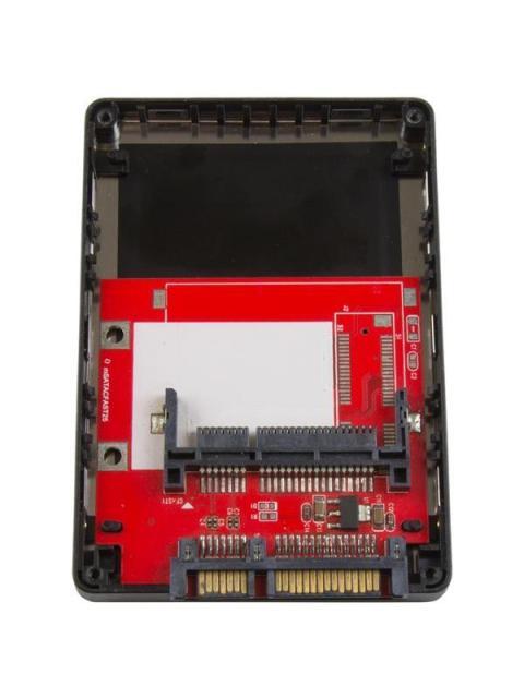 STARTECH GABINETE DE DISCO DURO CFAST2SAT25 2.5 SATA III NEGRO-PLATA - Imagen 3