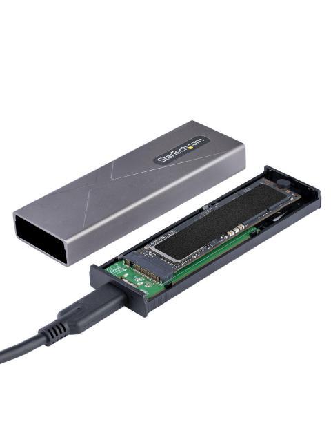 STARTECH GABINETE DE DISCO DURO M.2 USB-C PLATA - Imagen 6