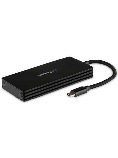 STARTECH GABINETE DE DISCO DURO SM21BMU31CI3 PARA SSD M.2-SATA USB-C NEGRO