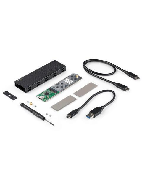 STARTECH GABINETE DE SSD M.2 SATA-PCI EXPRESS USB-C-USB-A NEGRO - Imagen 6
