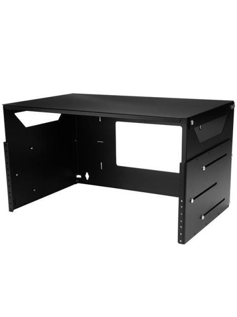 STARTECH GABINETE PARA MONTAJE EN PARED CON CHAROLA 4U NEGRO - Imagen 7