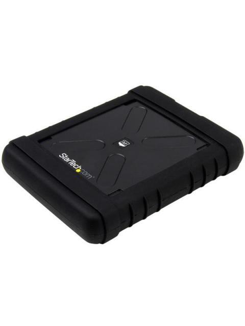 STARTECH GABINETE ROBUSTO DE DISCO DURO 2.5 SATA USB 3.0 NEGRO