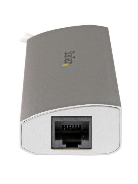STARTECH HUB CONCENTRADOR DE 3 PUERTOS USB A 3.0 CON ADAPTADOR DE RED ETHERNET GIGABIT - Imagen 4