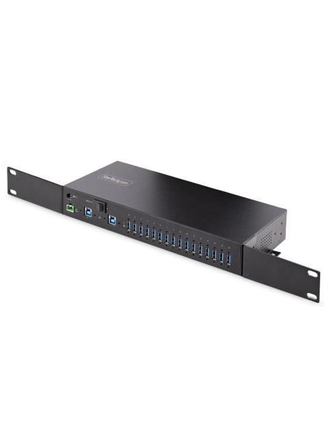 STARTECH HUB INDUSTRIAL 5000 MBIT-S USB 3.0 DE 16 PUERTOS NEGRO - Imagen 8