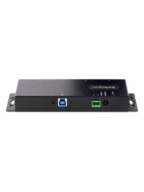 STARTECH HUB INDUSTRIAL 5000 MBIT-S USB 3.0 DE 4 PUERTOS NEGRO - Imagen 4