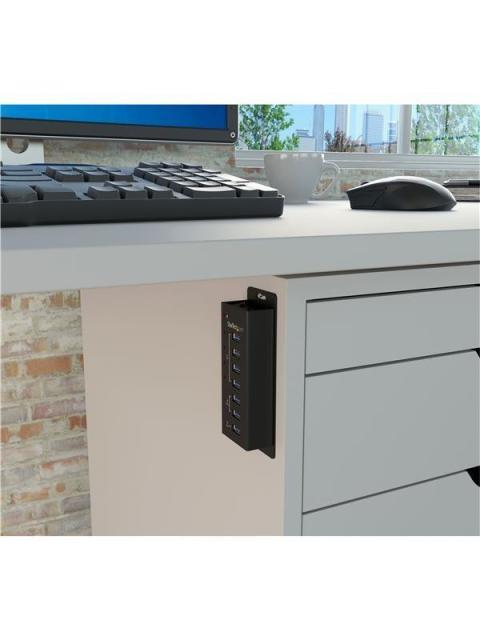 STARTECH HUB ST4300U3C3 3X USB 2.0 4X USB 3.0 5000 MBIT-S NEGRO - Imagen 3