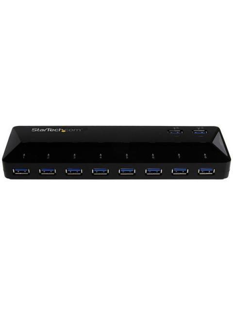 STARTECH HUB USB 3.0 DE 10 PUERTOS USB 3.0 NEGRO PARA PC ST103008U2C - Imagen 3
