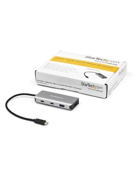 STARTECH HUB USB 3.1 MACHO - 4X USB 3.2 HEMBRA 10000 MBIT-S NEGRO-GRIS - Imagen 5