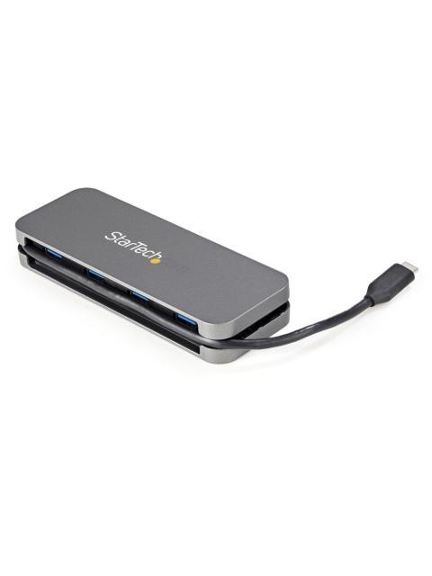 STARTECH  HUB USB 3.2 TIPO-C MACHO - 4 USB 3.2 TIPO-A HEMBRA 5000MBIT-S NEGRO-GRIS - Imagen 7